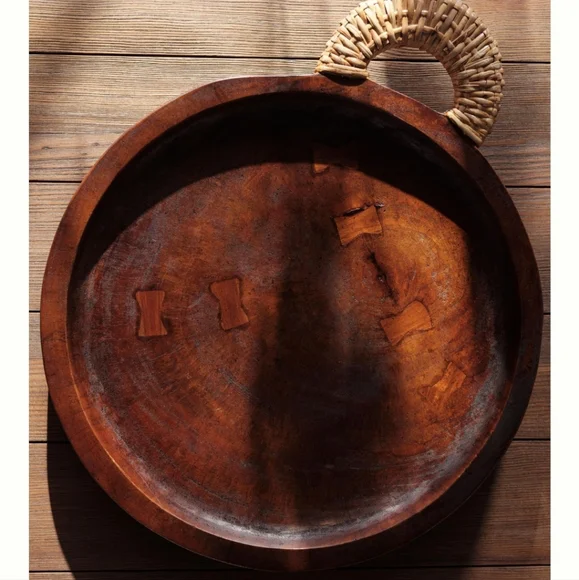 NWT Amber Lewis for Anthropologie Woven Tray New with tag - Picture 2 of 8